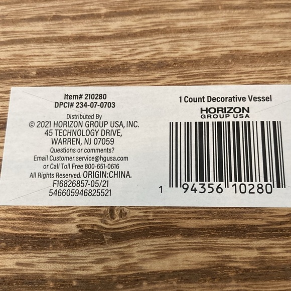 Target BP 2021 Decorative Wooden Vessel - Picture 2 of 5